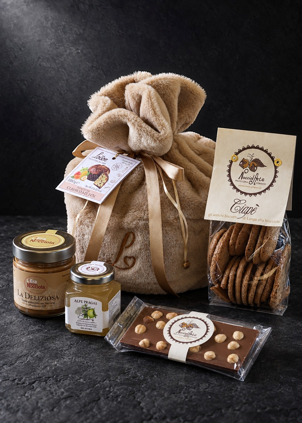 Zestaw Velluto — klasyczne panettone w słodkim towarzystwie